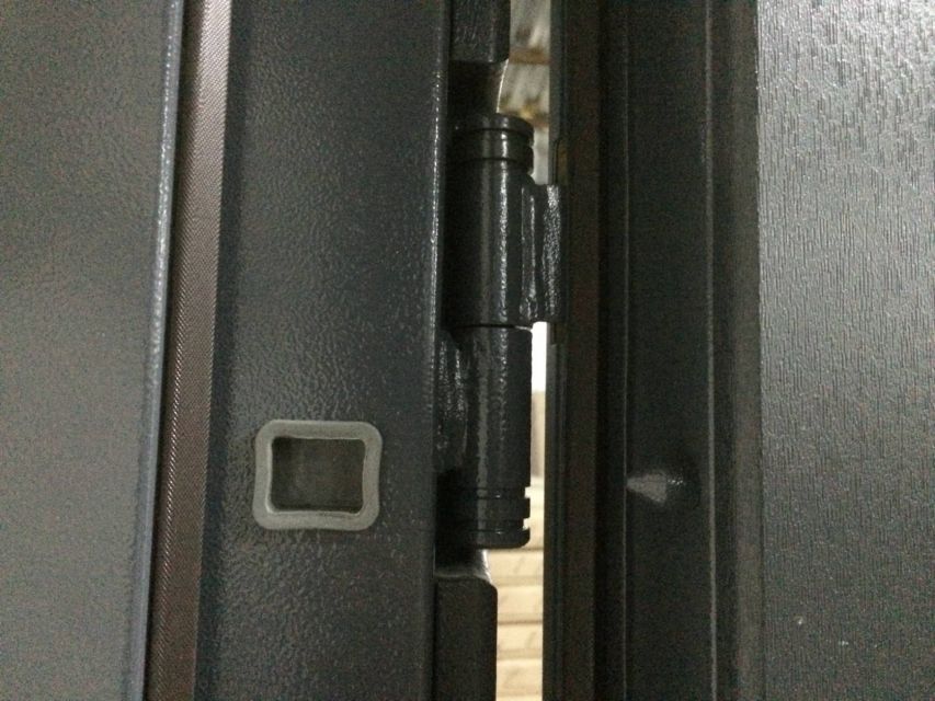 Входная дверь Redfort Авеню без ковки серая 870 мм