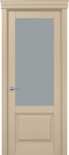Межкомнатная дверь Ці Двері Premiera Due Vetro без обклада