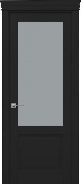 Міжкімнатні двері ЦІ Двері Premiera Due Vetro без обкладом