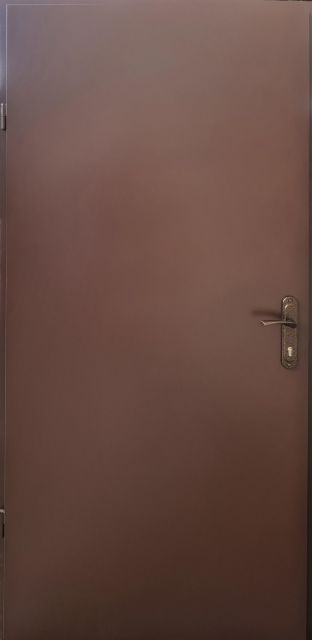 Входная дверь Форт-М Техно база коричневая шагрень 860 мм