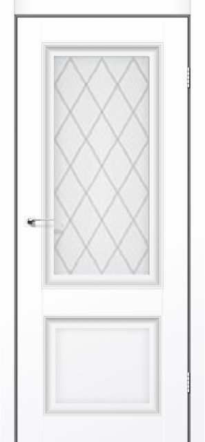 Міжкімнатні двері Stil Doors CAPITAL 02 зі склом та малюнком