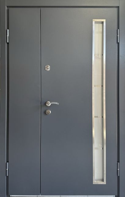 Вхідні двері Redfort Метал МДФ зі склопакетом 1200 мм терморозрив вулиця