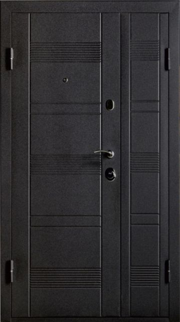 Вхідні двері БЦ Горизонт метал/МДФ 1200 мм для вулиці