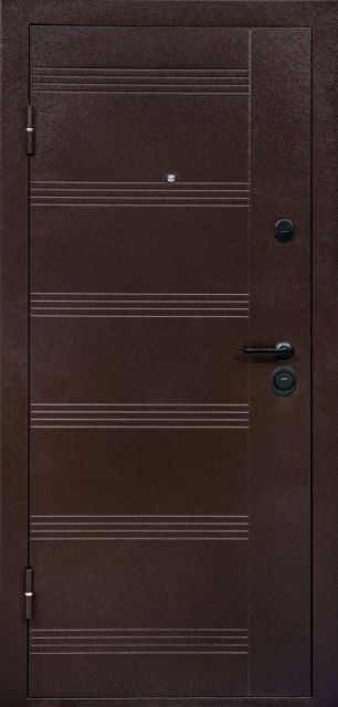 Вхідні двері БЦ Онікс метал/МДФ 860 мм квартира/вулиця