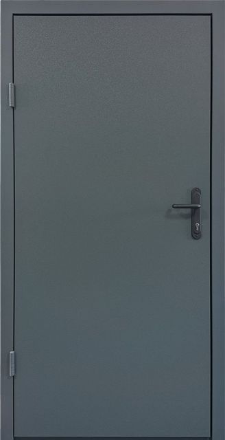 Входная дверь техническая CITY TECHNO 4 антрацит 860 мм