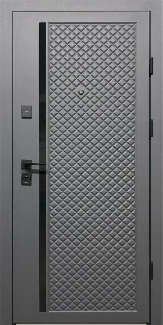 Входная дверь в квартиру CITY MAX 1 - антрацит, 860 мм