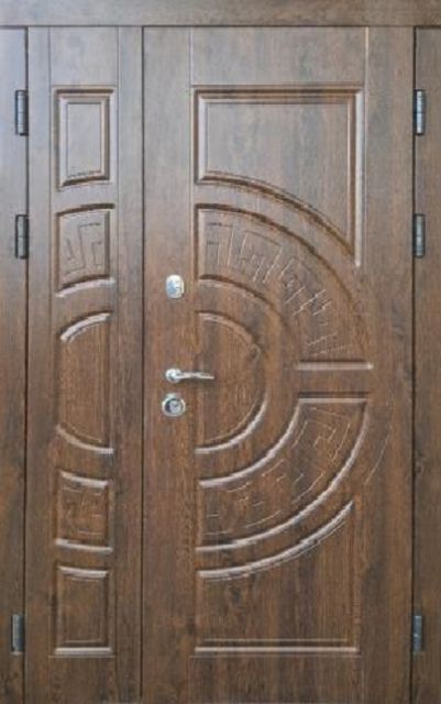 Вхідні двері Форт-М Греція глуха полуторная 1200 мм вулиця