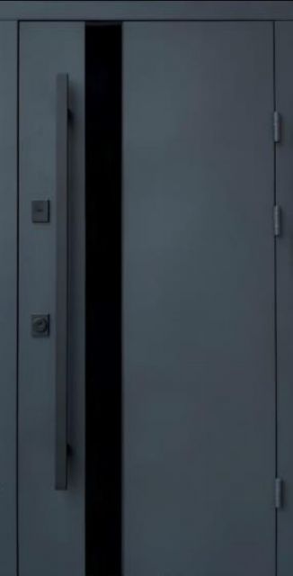 Вхідні двері Qdoors Стріт 3К Елегант ручка скоба 850 мм вулиця