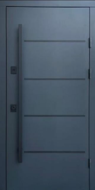 Вхідні двері Qdoors Стріт 3К Горизонталь ручка скоба 850 мм вулиця