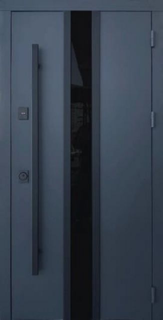 Вхідні двері Qdoors Стріт 3К Флай ручка скоба 850 мм вулиця