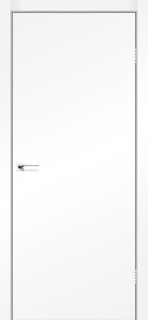 Міжкімнатні двері MS Doors EMBER-1 чорний торець ПВХ