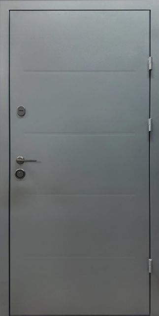 Вхідні вуличні двері CITY LIGHT 4 — RAL 7016 антрацит, 860 мм