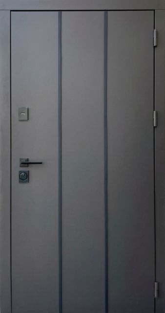 Вхідні двері для вулиці Qdoors Стріт Лайт 2К Коричневі 950 мм